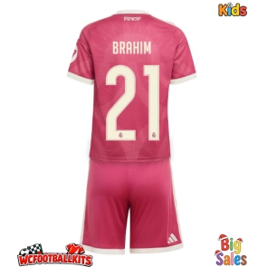 Real Madrid Brahim Diaz #21 Replica Third Stadium Kit for Kids 2026-27 Short Sleeve (+ pants)